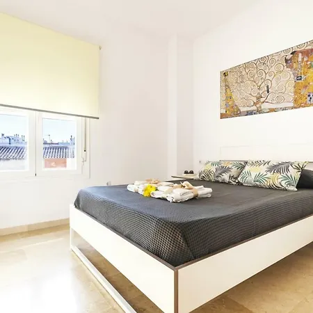 -malagasunapts- Centre Sharedterrace Apartment Malaga